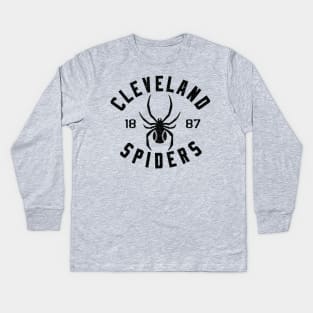 DEFUNCT - CLEVELAND SPIDERS 1887 Kids Long Sleeve T-Shirt